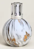 Maison Berger Duftlampe Marbrure 413 ml, Weiss - Volumen: 413 ml - Duft: Keine Angabe - Set: Nein - Detailmaterial: Glas - Grundmaterial: Glas