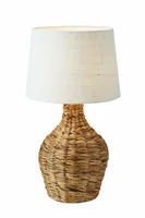Markslöjd Tischleuchte Paglia Beige/Weiss - Betriebsart: Netzbetrieb - Lampensockel: E27 - Farbtemperatur Kelvin: Je nach Leuchtmittel - Zusätzliche Ausstattung: Ein/Aus-Schalter - Gesamtleistung: 40 W - Dimmbar: nicht dimmbar