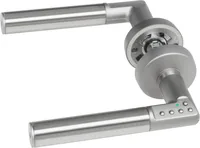 ASSA ABLOY Code Handle 492-08 matt, Ausführung A - Detailfarbe: Silber - Montage: Türe - Stromversorgung: Batteriebetrieb - Verbindungsmöglichkeiten: Keine - App kompatibel: Nein