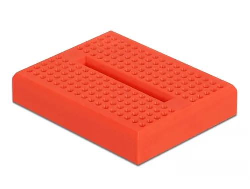 DeLOCK Experimental Mini Breadboard 170 contacts red
