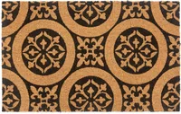 Hanse Home Fussmatte Ornaments 45 cm x 75 cm - Eigenschaften: Keine Eigenschaft - Zertifikate: Keine Zertifizierung - Breite: 45 cm - Länge: 75 cm - Motiv: Ornament - Detailfarbe: Braun - Schwarz