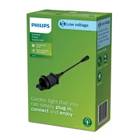 Philips Outdoor Niedervolt Netzteil CH 12W, 24 V, IP65, schwarz - Zubehörtyp: Netzteil