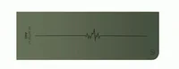Airex Yogamatte Heartbeat, Olivgrün - Breite: 61 cm - Nachhaltigkeit: Nicht angegeben - Länge: 183 cm - Sportart: Fitness - Indoor - Farbe: Olivgrün - Dicke: 0.4 cm