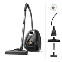Rowenta Bodenstaubsauger Green Force Effitech Schwarz - Staubsauger Typ: Bodenstaubsauger - Motorleistung: 400 W - Detailfarbe: Schwarz - Beutellos: Nein - Staubbehältervolumen: 4.5 l - Nasswischfunktion: Nein