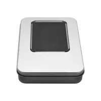 MediaRange BOX902 storage box Rectangular Aluminium, Plastic, Steel Silver
