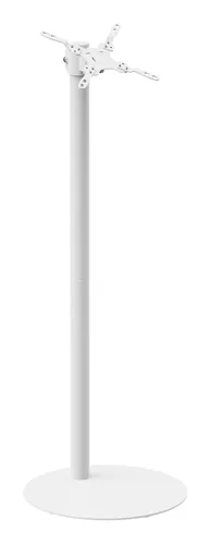 Multibrackets M Pro Series - Single Pole Floorbase 2 White