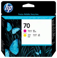 HP 70 Magenta and Yellow DesignJet Printhead testina stampante Getto termico d'inchiostro