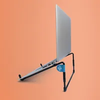 R-Go Tools RGOSC015BL laptop stand Laptop-Ständer Schwarz 55,9 cm (22")