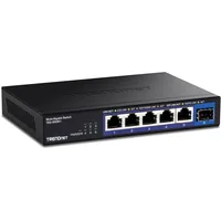 TRENDnet TEG-S5061 6-Port Switch, 2.5G Unmanaged Switch mit 10G SFP+ Port