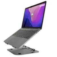 4smarts Notebook-Ständer ErgoFix H22 Space Gray - Bildschirmdiagonale: 0  - Detailfarbe: Dunkelgrau