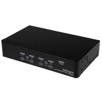StarTech.com 4 Port DisplayPort USB KVM Switch mit Audio