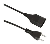 Schönenberger Verlängerungskabel 2 m T11-T11 - Anzahl Leiter: 2 - Detailfarbe: Schwarz - Kinderschutz: Ja - Steckereigenschaften: Angespritzt - Steckertyp Ausgang: T11 - Leiterquerschnitt: 1 mm²