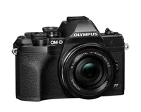 OM-System Fotokamera E-M10 Mark IV Kit 14-42 Schwarz - Bildsensortyp: MOS - Widerstandsfähigkeit: Keine Angabe - Speicherkartentyp: SDHC (SD 2.0) - SD - SDHC UHS-II - SDXC UHS-I - SDXC UHS-II - SDHC UHS-I - SDXC (SD 3.0) - Detailfarbe: Schwarz - GPS: Nein