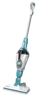 BLACK+DECKER Dampfbesen FSM1615 - Einsatzgebiet: Versiegelte Hartböden - Typ: Dampfbesen - Duftkartuschen: Nein - Detailfarbe: Weiss - Blau - Frischwassertank: 0.35 l