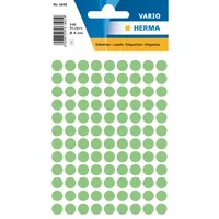 Herma Stickers Klebepunkte Vario Ø 8 mm, Grün - Detailfarbe: Grün - Set: Ja - Selbstklebend: Ja - Moderationstyp: Klebepunkte
