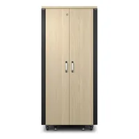 APC NetShelter Soundproof, 32U, Server Rack Enclosure, 230V, Maple