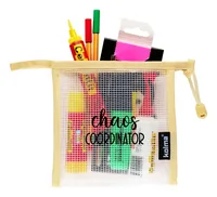 KOLMA Reissverschlusstasche 15x15cm 08.186.15 Mesh Bag,chaos Coordinator