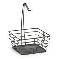 Zeller Present 27420 serving basket Square Metal Black