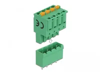 Terminalblock Set für Platine 4 Pin 5,08 mm Rastermaß vertikal