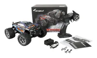 Amewi Monster Truck M-Land, Blau RTR, 1:16 - Fahrzeugtyp: Monster Truck - Antrieb: 4x4 - Antriebsart: Elektro Brushed - Modellausführung: RTR (Ready to Run) - Benötigt zur Fertigstellung: Batterien für Sender - Detailfarbe: Blau