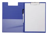 Maul A4 Schreibmappe MAULpoly Blau - Typ: Schreibplatte - Medienformat: A4 - Detailfarbe: Blau