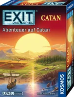 Kosmos Kennerspiel EXIT Abenteuer auf Catan (E) - Sprache: Deutsch - Kategorie: Kennerspiel des Jahres - Altersempfehlung ab: 10 Jahren - Spieldauer: 90 min - Min. Anzahl Spieler: 1 - Max. Anzahl Spieler: 4