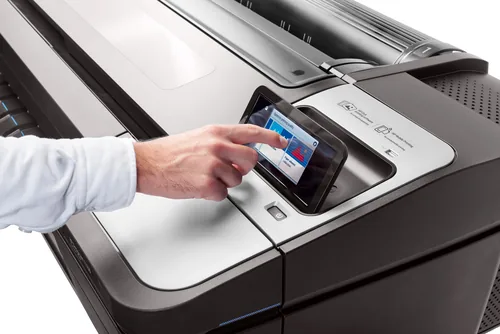 HP Designjet T1700 44-in Printer stampante grandi formati Getto termico d'inchiostro A colori 2400 x 1200 DPI 1118 x 1676 mm Collegamento ethernet LAN