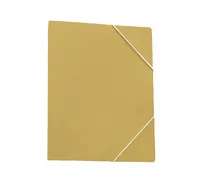 EROLA Gummibandmappe 450my A4 511 gelb Karton