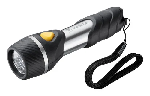 Varta Day Light Multi LED F10 Aluminium, Black Keychain flashlight
