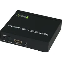 Techly HDMIDVI 4K2K Audio Inserter
