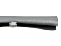 DELOCK KSH Knopfverschluss hitzebeständig 2mx10mm greyblack
