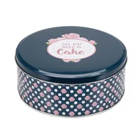 Städter Vorratsdose All you need is cake 1.7 l, Mehrfarbig - Produkttyp: Aufbewahrungsbox - Materialtyp: Metall - Material: Weissblech - Detailfarbe: Mehrfarbig - Set: Nein - Verpackungseinheit: 1 Stück