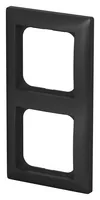 BUSCH JAEGER BJ 1722-915 Abdeckrahmen 2-fach schwarz matt - Busch-balance® SI 2CKA001725A1569