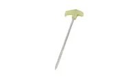 Outwell Stahl-Hering Spike Glow Peg Steel - Bodenbeschaffenheit: Fester Boden - Material: Stahl - Länge: 250 mm - Verpackungseinheit: 4 Stück - Sportart: Camping