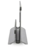 LMP Notebook-Ständer Verticalstand Space Grau - Detailfarbe: Grau - Bildschirmdiagonale in Zoll: 16