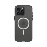 Rhinoshield Back Cover JellyTint MagSafe iPhone 15 Pro Max Ash Black - Grundfarbe: Schwarz - Fallsicher: Nein - Kompatible Hersteller: Apple - Detailfarbe: Schwarz - Mobiltelefon Kompatibilität: iPhone 15 Pro Max - Material: Thermoplastische Elastomere (T