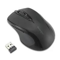 Kensington Maus MY310S EQ Wireless - Maus-Typ: Business - Bedienungsseite: Rechtshänder - Maus Features: Daumentaste - Ein-/Ausschalter - Scrollrad - Detailfarbe: Schwarz - Schnittstelle: USB-A - Verbindungsart: Kabellos