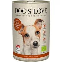 Dog's Love Nassfutter BIO Adult Rind, 200 g - Tierbedürfnis: Kein besonderes Bedürfnis - Geschmacksrichtung: Rind - Zertifikate: EU BIO - Fleischsorte: Rind - Futtereigenschaft: Ohne künstliche Zusätze - Bio - Glutenfrei - Hoher Fleischanteil - Ohne Zucke