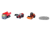 SUPER Geschenkset Straßenbau, Spielfahrzeug