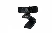 Verbatim Autofokus-Webcam Ultra HD 4K mit Dual-Mikrofon