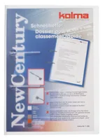 KOLMA Schnellhefter New Century A4 11.202.00 transparent, bis 80 Blatt