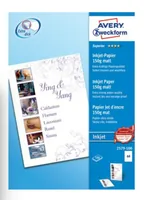 Avery 2579-100 photo paper A4 White