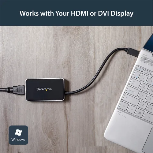 USB 3 TO HDMI W/ USB HUB .