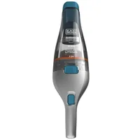 BLACK+DECKER Akku-Handsauger Lithium Dustbuster Blau/Silber - Fassungsvermögen: 350 ml - Staubsauger Typ: Akku-Handstaubsauger - Nasswischfunktion: Nein - Ladezeit: 600 min - Max. Laufzeit: 10 min - Spannung: 7.3 V