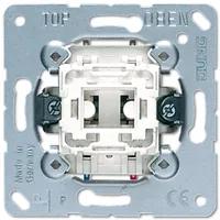 JUNG 533 U Pushbutton switch 1P Metallic
