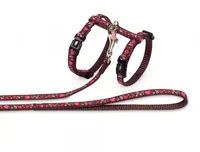 Nobby Katzenhalsband Garnitur Love, Rot - Detailfarbe: Rot - Produkttyp: Katzenhalsband - Tierart: Katze