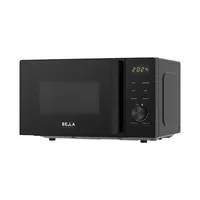 Berger Lanz Mikrowelle mit Grill MW20P62 Schwarz - Mikrowellenleistung: 700 W - Fassungsvermögen: 20 l - Grillfunktion: Ja - Backofenfunktion: Nein - Steamfunktion: Nein - Breite: 45.6 cm
