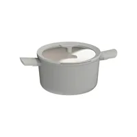 BergHOFF Kochtopf Balance 24 x 14, 24 cm - Material: Recycling Aluminium - Topfart: Kochtopf - Kompatible Kochfelder: Glaskeramik - Induktion - Elektro - Antihaftbeschichtung: Ja - Detailfarbe: Grau - Spülmaschinenfest: Ja