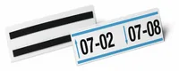 DURABLE Etikettentasche HARD COVER magnetisch 12 A5 quer 10