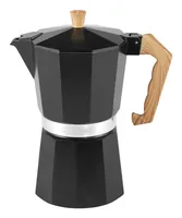 Outwell Espressokanne Brew XL Schwarz - Material: Aluminium - Silikon - Kompatible Kochfelder: Gas - Detailfarbe: Schwarz - Betriebsart: Gasbrenner - Anzahl Tassen: 9 ×